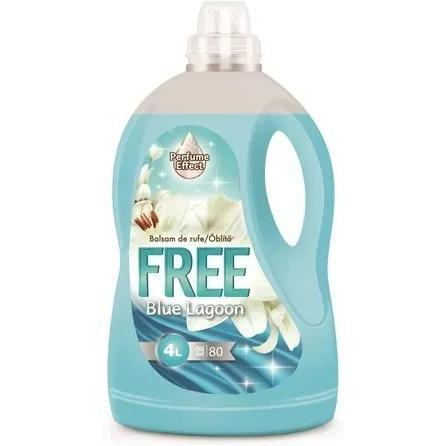 Free кондиціонер-пом'якшувач для білизни 4л BLUE LAGOON